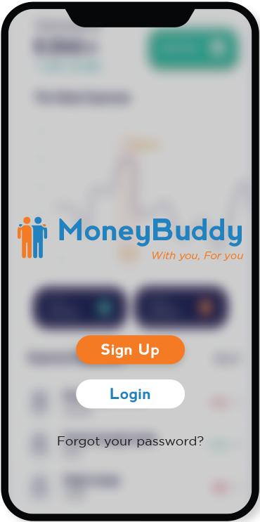 MoneyBuddy. <i>With you, for you.</i>